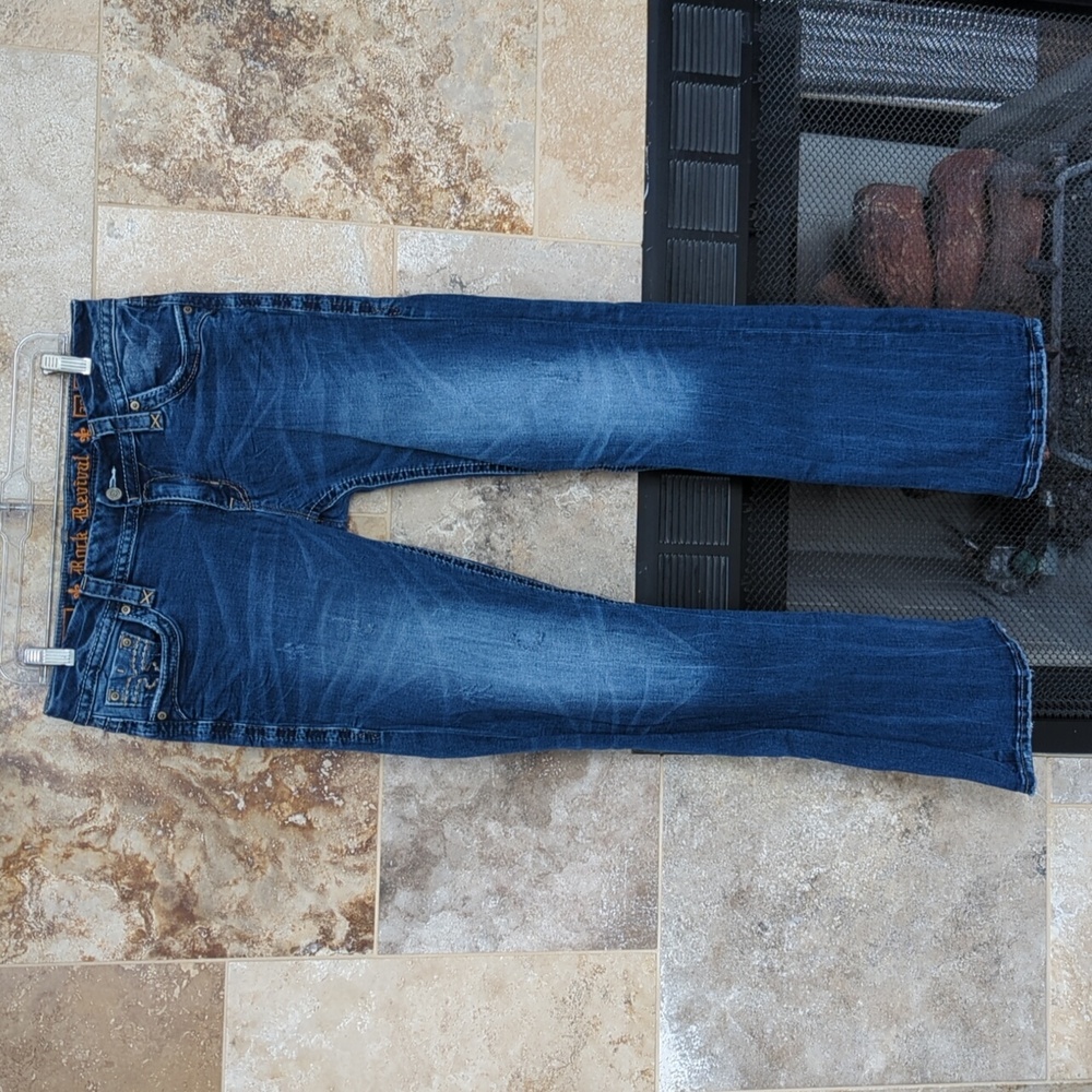 Rock Revival Boot Raven Size 30 Jeans